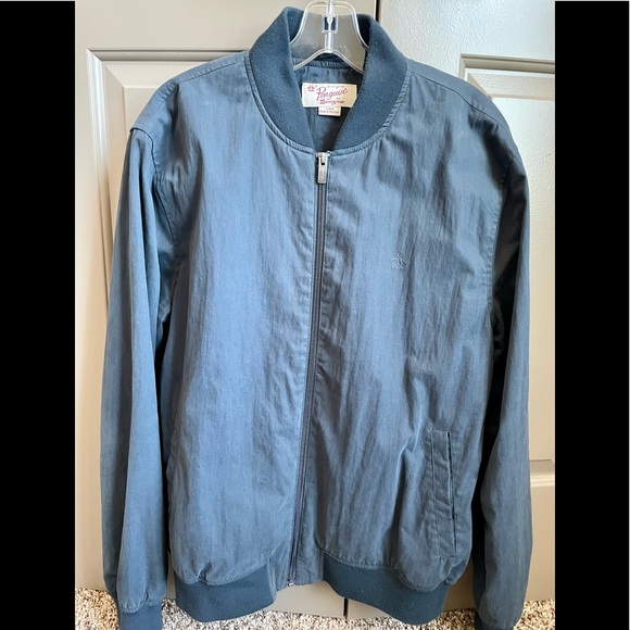 Original Penguin Navy Bomber Large - Picture 1 of 4